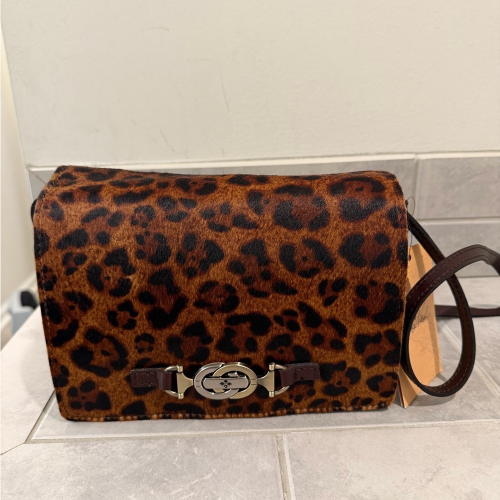 Patricia Nash Laurentina Leopard Tbco Crossbody